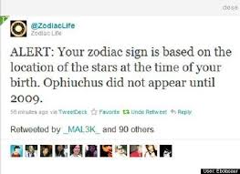 New Zodiac Sign Dates Ophiuchus The 13th Sign Huffpost Life