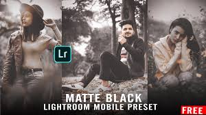 Download Matte Black Lightroom Preset For Lightroom Mobile This Is A D Lightroom Presets Free Free Lightroom Presets Portraits Free Lightroom Presets Wedding
