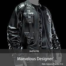 Marvelous Designer Male Custume Pracetice V1 0 Juefei He On Artstation At Https Www Artstation Com Artwork Evxy0e Marvelous Designer Design Mens Costumes