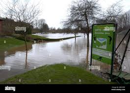 Flooding Carlisle Northern England January 2004