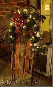 Maybe you would like to learn more about one of these? I Need A Sled Christmas Decorations Christmas Porch Christmas Porch Decor
