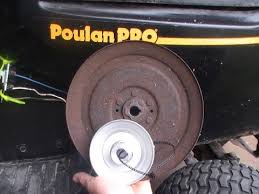 Poulan Pulley Swap