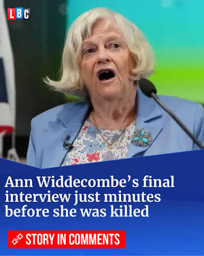 Ann Widdecombe gave an interview in which she said the Commons Standards Committee had become “a game of personal destruction” just minutes before she was allegedly murdered Read more ⬇️