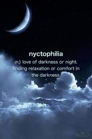 Nyctophilia Weird Words One Word Quotes Dark Words
