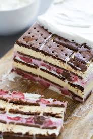Neapolitan Ice Cream Sandwich Cake Cooking For Keeps Recipe Ice Cream Sandwich Cake Ice Cream Sandwich Neapolitan Ice Cream