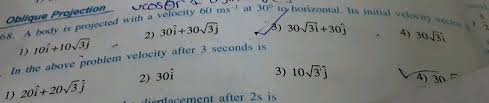 Watch latest movies and episodes free in high definition 1080p. Show That A For A Projectile The Angle Between The Velocity And The X Axis As A Function Of Time Is Given By Theta T Tan 1 Voy Gt Vox