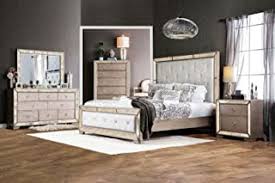 Bedroom furniture sets & suites └ furniture └ home & garden all categories food & drinks antiques art baby books, comics & magazines business cameras cars, bikes, boats clothing, shoes & accessories coins. Amazon Com Bedroom Sets Silver Bedroom Sets Bedroom Furniture Home Kitchen