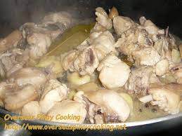 White Chicken Adobo Adobong Puti Overseas Pinoy Cooking Adobo Chicken Recipes Chicken