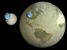 In the late 1990s, the galileo mission taught us that europa, one of jupiter's largest moon, is probably home to an ocean of liquid water under its ice crust. All The Water On Europa Vs All The Water On Earth Brilliant Maps
