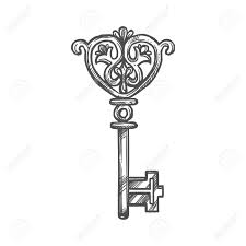 Normally, you can easily unlock these older pieces with a skeleton key, but sometimes those keys have been misplaced and are inaccessible to you. Vintage Ornamental Key Isolated Vector Forged Medieval Skeleton Royalty Free Cliparts Vectors And Stock Illustration Image 144225594