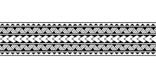 Maori Polynesian Tattoo Bracelet Tribal Sleeve Seamless Pattern Vector Samoan Border Tattoo D Band Tattoo Designs Armband Tattoo Design Tribal Armband Tattoo
