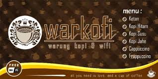 Itulah sedikit ulasan tentang 10 contoh desain spanduk warkop free wifi , semoga bermanfaat dan bisa membantu anda. Warung Kopi Free Wifi