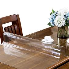 3/16 (5mm) great for patio tables, side tables, inserts, and glass protective table covers. Etechmart 40 X 60 Inches Clear Pvc Table Top Protector 2 0mm Thick Wipeable Waterproof Desk Pad Heat Resistant Rectangular Table Cover For Dining Room Table Buy Online In Belize At Belize Desertcart Com Productid