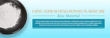 Hyaluronic acid comes in various shapes and forms. Sodium Hyaluronate Hyaluronic Acid An All Natural Hydrating Agent