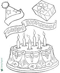 Print this color page back to the color pages more free printable holiday season coloring pages and sheets can be found in the holiday season color page gallery. Birthday Coloring Pages