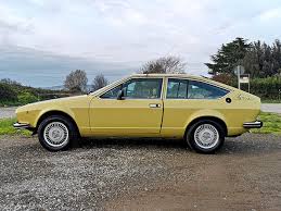 Image result for Canary Yellow 1982 Alfa-Romeo