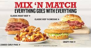 Two For 5 Mix N Match Deal Back At Arby S Brand Eating