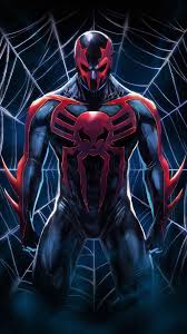 Do you want spider man wallpapers? Spiderman2099 Art Mobile Wallpaper Iphone Android Samsung Pixel Xiaomi Spiderman Spiderman Art Black Spiderman
