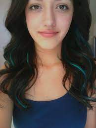 Pin By Erin On Hair Teal Hair Highlights Hair Streaks Turquoise Hair
