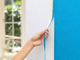 Saubere Farbkanten Farbfelder An Der Wand Sehen Nur Schon Aus Wenn Die Kanten Prazise Sind Wir Zei Diy Academy Wande Streichen Tipps Wande Richtig Streichen