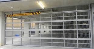 eziroll ezi mesh panel aluminium sectional sectional overhead doors mesh panel garage doors