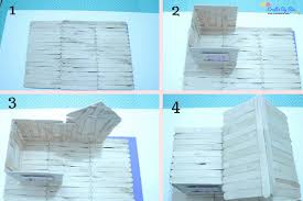 (i'm buying supplies april 1, 2011)there might be a v. Popsicle Stick House Easy Step By Step Tutorial Crafts By Ria