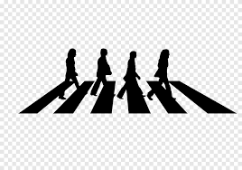abbey road the beatles silhouette decal silhouette abbey road the beatles png pngegg abbey road the beatles silhouette decal