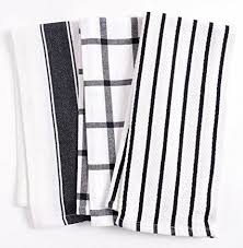 Black And White Checkered Dish Towels Pin On Kitchen Linen Sets