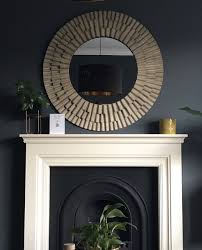 Shop wall mirrors over fireplace from pottery barn. Does Anyone Have A Round Gold Mirror Above Their Fireplace Mumsnet