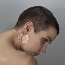 Annika Inez Glassy Disc Earrings