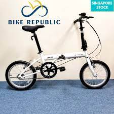 Bike prices and accessories depicted on the bikes are. Dahon Yuki 16 Folding Bicycle Single Speed Shopee Singapore