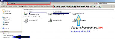 Even after installing paragon software, it does not show up. Seagate Freeagent Go Not Working Properly Solved Windows 7 Help Forums