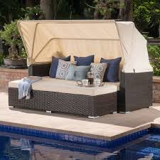 Arbor point commercial aluminum outdoor day bed with sunbrella antique beige cushions. 12 Best Outdoor Patio Daybed For 2020