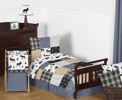 Check spelling or type a new query. Blue Tan Grey And Black Woodland Plaid And Arrow Rustic Patch Boy Toddler Kid Childrens Bedding Set By Sweet Jojo Designs 5 Pieces Comforter Sham And Sheets Only 51 24