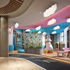 Kindergarten Reception 3ds Max Models Download Max Files Cgmodelx Kindergartendesign Interiordesign Kindergarten Interior Hotel Interior School Interior
