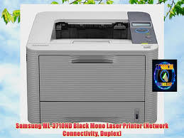 طابعه استيراد الخارج وارد أوروبا. Samsung Ml 3710nd Laser Printer Touch Technology