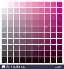 Cmyk Color Chart To Use In Prepress And Printing Used To