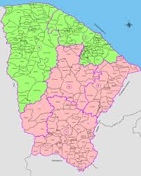 Ceará, is one of the 27 states of brazil, located in the northeastern part of the country, on the atlantic coast. Mapa Mostra As 99 Cidades Do Ceara Que Avancaram Na Flexibilizacao Da Economia Ceara G1