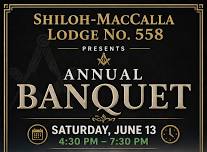 Shiloh-MacCalla Lodge No. 558 Annual Banquet