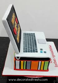 Cake designing is considered as a very fine art but wait! Laptop Cake For 71st Birthday A Decorating Tutorial Decorated Treats Cake Tutorial Computer Cake Decorating Tutorial