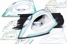 Design Sketching Steam Iron Dry Iron For Electrolux Diseno Del Bosquejo Bocetos De Diseno De Interiores Tecnicas De Dibujo