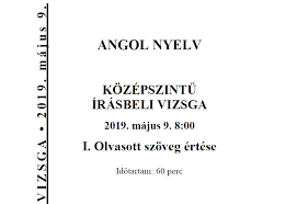Viszont így hiányozna az emelt érettségiből származó plussz pont. Angol Erettsegi Feladatlapok Kozepszint Es Emelt Szint Angol Info