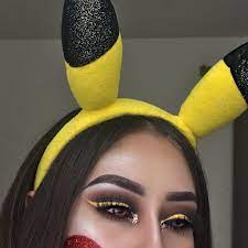 Pikachu Makeup Keilakattt Pikachu Makeup Halloween Makeup Diy Pokemon Makeup