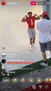 8/11 for 99 yds, 0 td, 1 int Joey Kaufman On Twitter Looking At Justin Fields Instagram Feed Today Is Picture Day At Ohio State