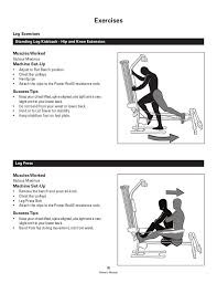 Bowflex Pr1000 Home Gym Exercises Manual In 2020 Bowflex Workout Routine Bowflex Workout Bowflex Workout Plan