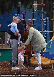 Last month, the new couple were seen settling into family life as they went for a stroll around the picturesque coastal town of port fairy in western victoria. Afl Gary Rohan S Girlfriend Madi Bennett Plays Stepmum To His Two Daughters Daily Mail Online
