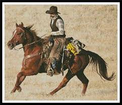 • now you can see your.pdf pattern on the screen in your browser, download it, or have it emailed to you. Cowboy 2 By Artecy Cross Stitch