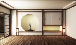 Japan Interior Design Modern Living Room 3d Illustration 3d Rendering Modern Japanese Interior Japan Interior Japanese Interior Design