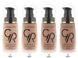 golden rose longstay matte foundation additional shades golden rose cosmetics rose makeup golden rose