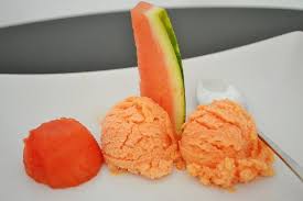 Wassermeloneneis Rezept Melone Eis Wassermeloneneis Meloneneis